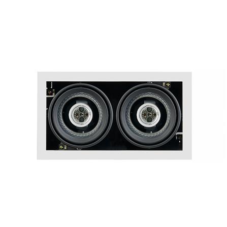 ดาวน์ไลท์ LUMAX 24-04893 11.7 นิ้ว สีขาว สี่เหลี่ยม