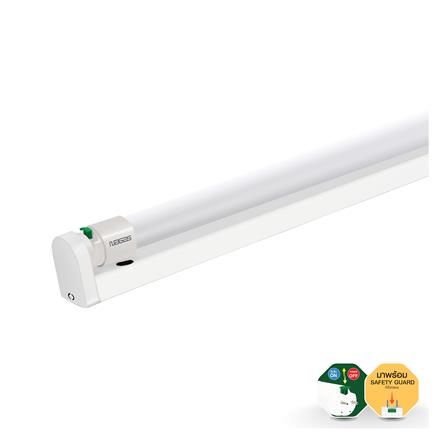 ชุดรางนีออน LED NAGAS T8 BRIGHT DE 10 วัตต์ DAYLIGHT