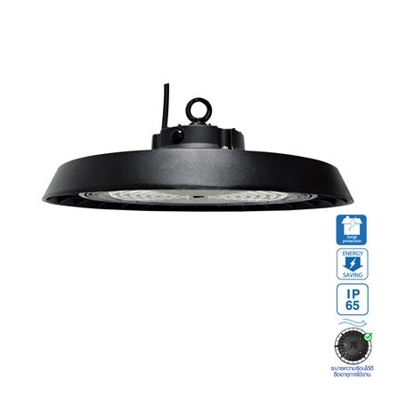 โคมไฮเบย์ LED CARINI IRENE 200 วัตต์ DAYLIGHT สีดำ