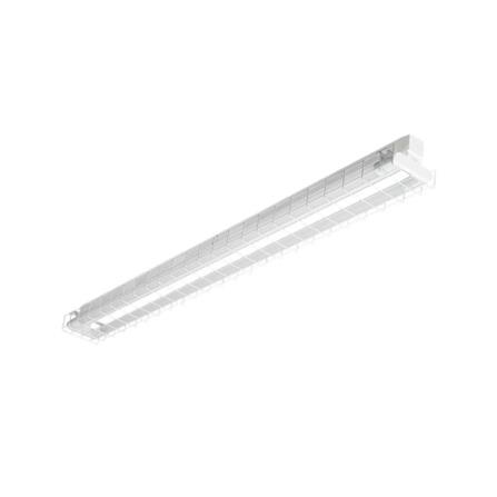 โคมตะแกรงติดลอย L&amp;E 9J-01039 2X1200 มม. สีขาว