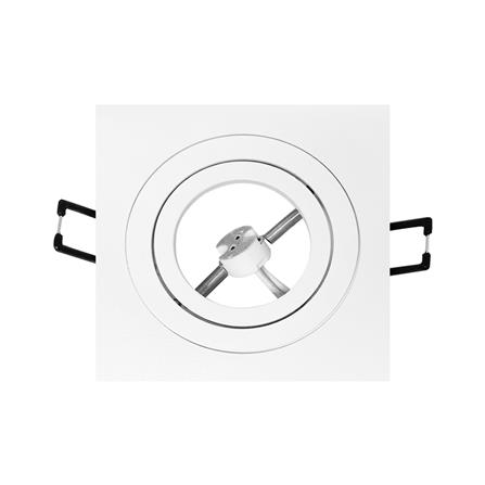 ดาวน์ไลท์ LUMAX HG 24-05122 3.6 นิ้ว สีขาว เหลี่ยม