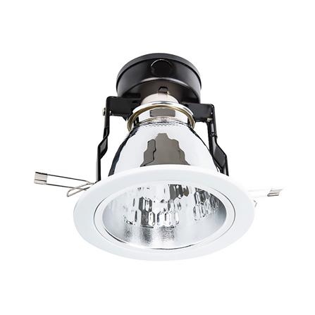 ดาวน์ไลท์ 3640030445 BEC โลหะ/อะลูมิเนียม สีขาว 4 นิ้ว กลม