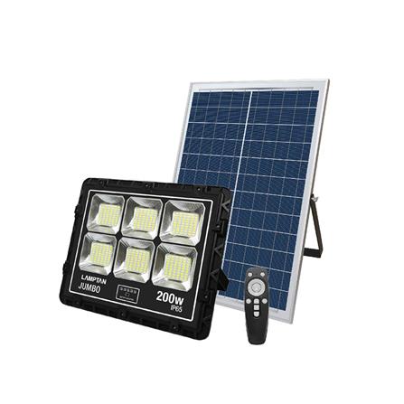 ไฟสปอตไลท์ SOLAR LAMPTAN FLOOD 200 วัตต์ DAYLIGHT สีดำ