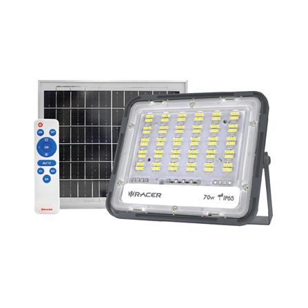 สปอทไลท์ SOLAR RACER CLEAN LIGHT 70 วัตต์ DAYLIGHT สีเทา