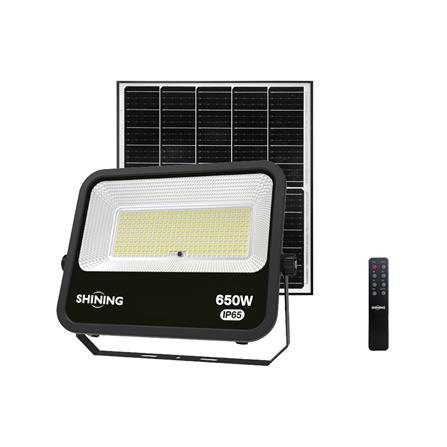 ไฟสปอตไลท์ SOLAR SHINING PLUTO 650 วัตต์ DAYLIGHT สีดำ