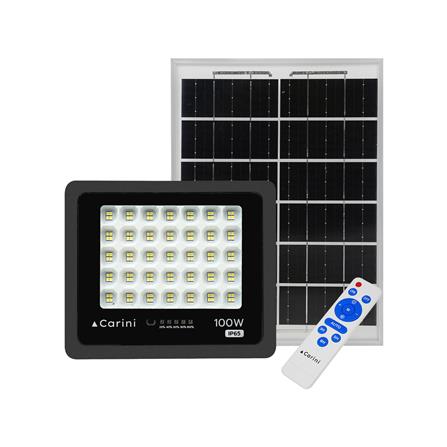 สปอตไลท์ SOLAR CARINI NOVA 100 วัตต์ DAYLIGHT สีดำ