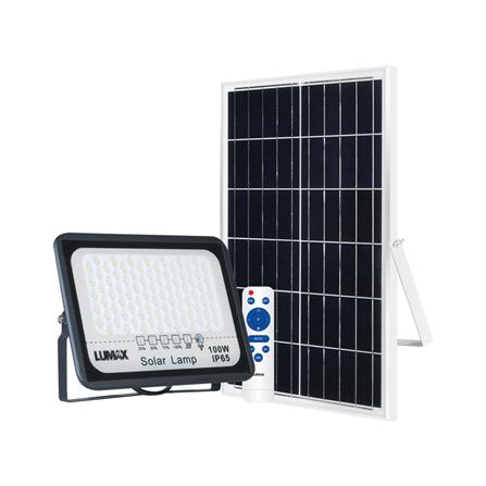 สปอตไลท์ SOLAR LUMAX 58-L0014 100 วัตต์ DAYLIGHT สีดำ