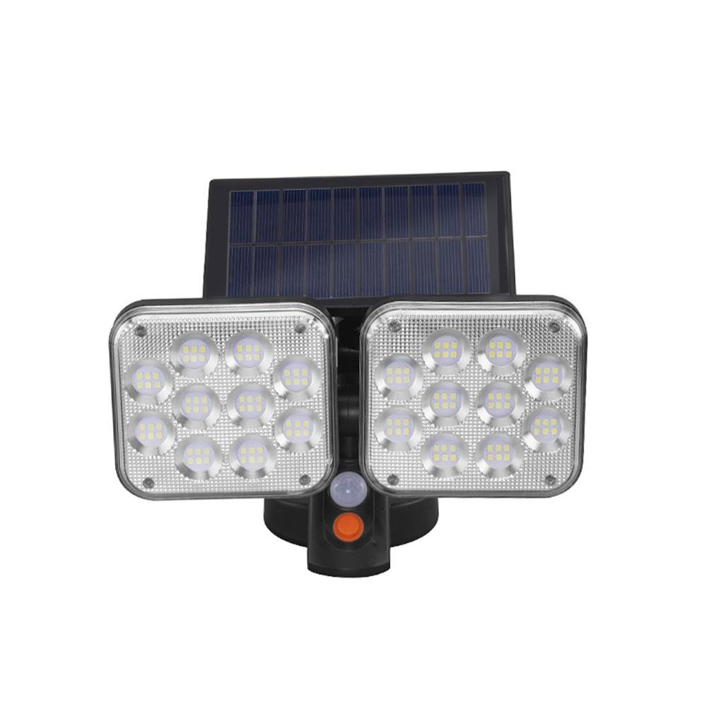 ไฟผนังภายนอก SOLAR CARINI 226131209 24 วัตต์ DAYLIGHT สีดำ