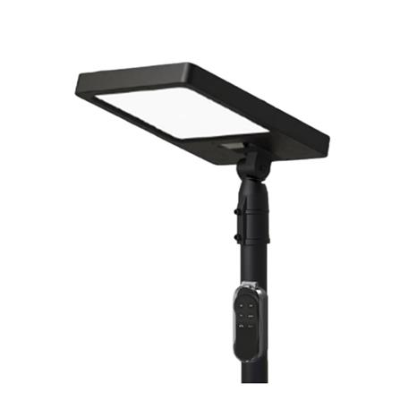 ไฟถนน SOLAR LUMAX 58-00462 1,200 วัตต์ DAYLIGHT/COOL WHITE/WARM WHITE สีดำ