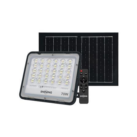 สปอทไลท์ SOLAR SHINING GALAXY 70 วัตต์ WARM WHITE สีดำ