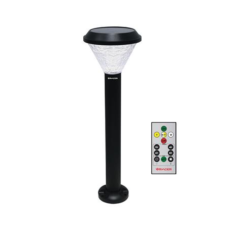 ไฟทางเดิน SOLAR RACER BOLLARD PALACE1 30 วัตต์ DAYLIGHT/COOL WHITE/WARM WHITE สีดำ