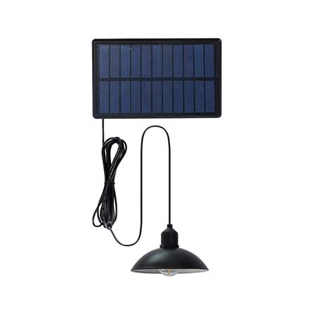 ไฟช่อภายนอก SOLAR CARINI PH003 0.9 วัตต์ DAYLIGHT สีดำ