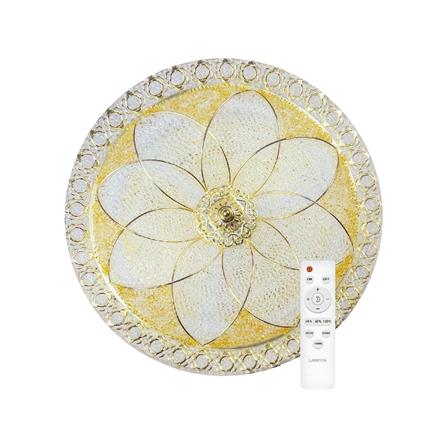 ไฟเพดาน LED LAMPTAN FLORIA EDGE 18 นิ้ว 36 วัตต์ DAYLIGHT/COOL WHITE/WARM WHITE สีขาว