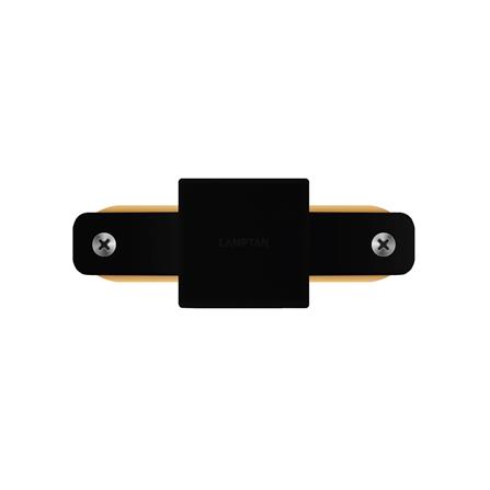 ข้อต่อรางไฟแทรกไลท์ LAMPTAN TRACK CONNECTOR 1 WAY สีดำ