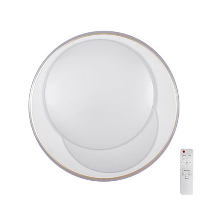 ไฟเพดาน LED STARLIGHT 04-SL-8523-500 74 วัตต์ DAYLIGHT/COOL WHITE/WARMWHITE 19 นิ้ว สีขาว/ทอง