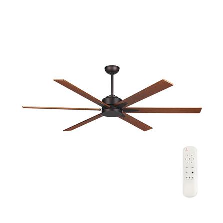 พัดลมไม่มีโคมไฟ MR.KEN 25-01902 72 นิ้ว สีน้ำตาลเข้ม