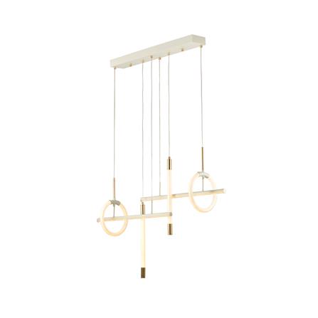 ไฟช่อ LED CARINI 3904 30 วัตต์ DAYLIGHT/COOL WHITE/WARM WHITE สีทอง/ขาว 4 หัว