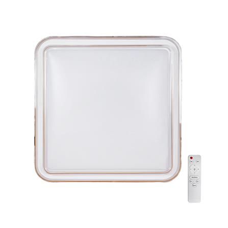 ไฟเพดาน LED STARLIGHT 04-SL-8525-500 74 วัตต์ DAYLIGHT/COOL WHITE/WARMWHITE 19 นิ้ว สีขาว/ทอง