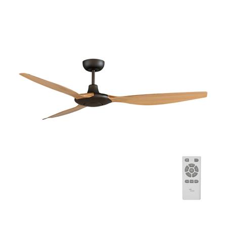 พัดลมไม่มีโคมไฟ MR.KEN 25-01464 60 นิ้ว สีน้ำตาล