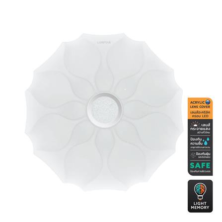 ไฟเพดาน LED LAMPTAN BOTAN 15 นิ้ว 36 วัตต์ DAYLIGHT/COOL WHITE/WARM WHITE สีขาว