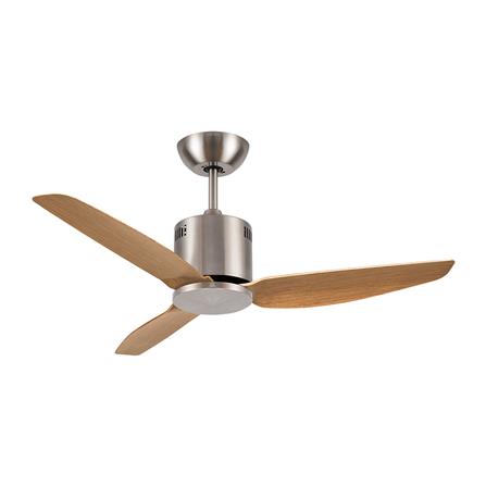 พัดลมไม่มีโคมไฟ CARINI CN-43D 46 นิ้ว สีน้ำตาล/เงิน