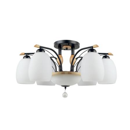 ไฟถาด LUMAX 01-02685 สีขาว/ดำ 6+1 หัว