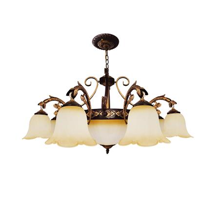 ไฟช่อ INOVA SP669 สีน้ำตาล/ดำ 9 หัว