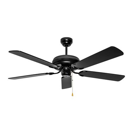 พัดลมไม่มีโคมไฟ CARINI CN35-PBK 52 นิ้ว สีดำ