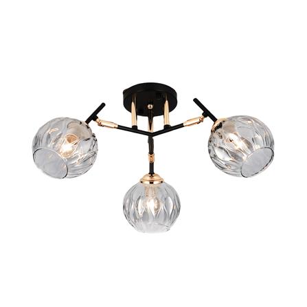 ไฟถาด NEOLIGHT 19144-3 สีทอง/ดำ 3 หัว