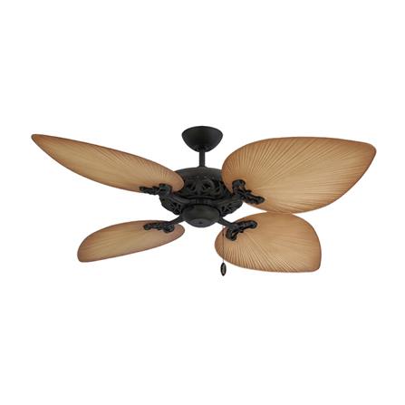 พัดลมไม่มีโคมไฟ MR.KEN 25-01295 53 นิ้ว สีน้ำตาล