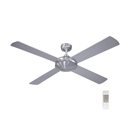 พัดลมไม่มีโคมไฟ CARINI C02-52N 52 นิ้ว สีเงิน