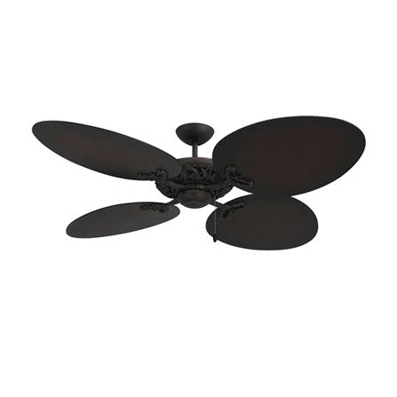 พัดลมไม่มีโคมไฟ MR.KEN 25-01297 54 นิ้ว สีน้ำตาลเข้ม