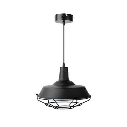 ไฟช่อ L&amp;E 02-00602 สีดำ 1 หัว