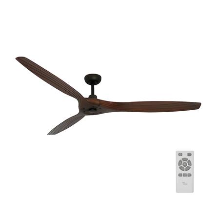 พัดลมไม่มีโคมไฟ MR.KEN 25-01730 60 นิ้ว สีน้ำตาลเข้ม