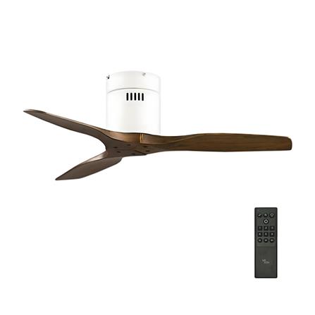 พัดลมไม่มีโคมไฟ MR.KEN 25-01814 40 นิ้ว สีขาว/น้ำตาล