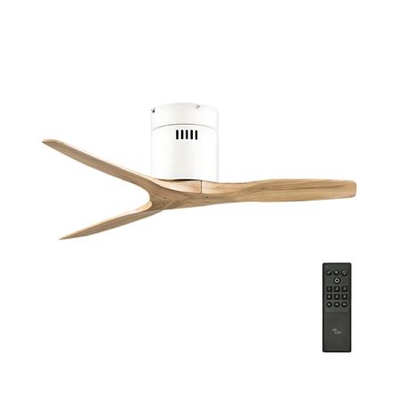 พัดลมไม่มีโคมไฟ MR.KEN 25-01884 40 นิ้ว สีขาว/น้ำตาล