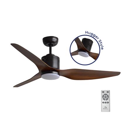 พัดลมโคมไฟ LED WINFAVOUR WFDC52/DC24(ORB) 52 นิ้ว 18 วัตต์ DAYLIGHT/COOL WHITE/WARM WHITE สีน้ำตาล