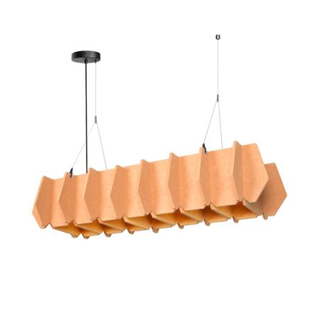 ไฟช่อ L&amp;E 01-03155 สีน้ำตาล 1 หัว