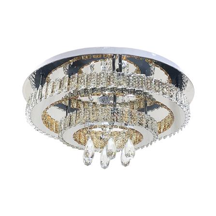 ไฟถาด LED EVL CFC-11039 48 วัตต์ DAYLIGHT/COOL WHITE/WARM WHITE สีเงิน 5+1 หัว