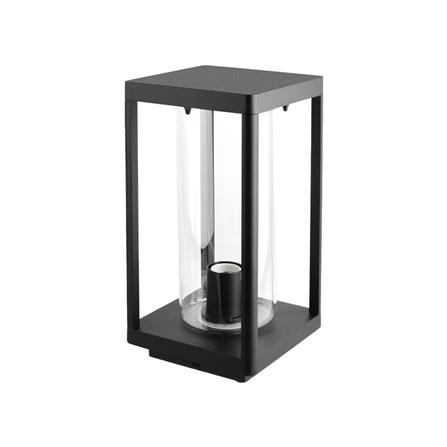 ไฟหัวเสา L&amp;E 36-01792 สีดำ