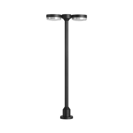 ไฟทางเดิน LED CARINI BO-F0022Q 9 วัตต์ WARM WHITE สีดำ