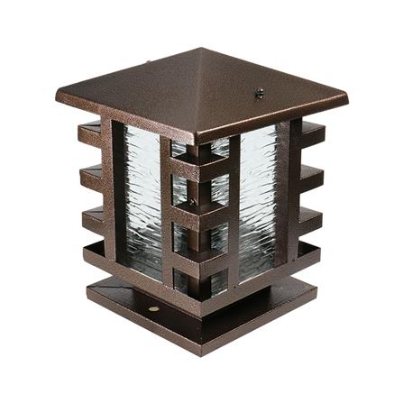 ไฟหัวเสา INOVA UT108 สีน้ำตาล