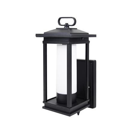 ไฟกิ่งภายนอก L&amp;E 36-01743 สีดำ/ใส