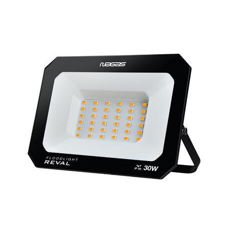 สปอตไลท์ภายนอก LED NAGAS REVAL 30 วัตต์ WARM WHITE สีดำ