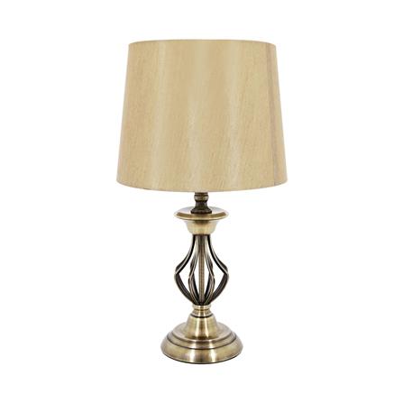 ไฟตั้งโต๊ะ CARINI MTR1438 FABRIC สีครีม/น้ำตาล