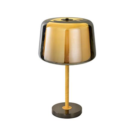 ไฟตั้งโต๊ะ CARINI T240585 สีดำ/ลายไม้