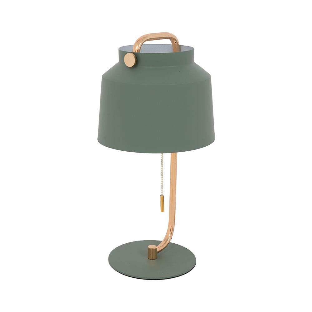 ไฟตั้งโต๊ะ CARINI MT5331 สีเขียว/ทอง