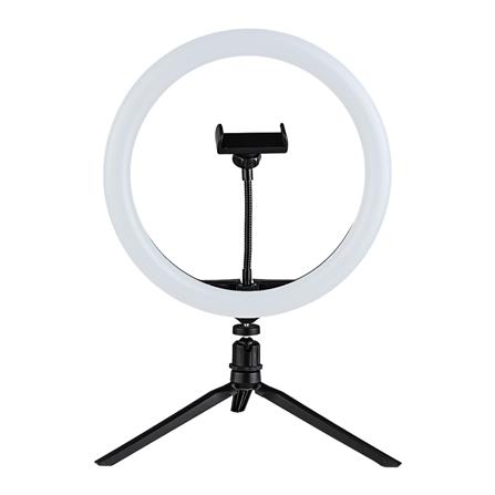 ไฟวงแหวน ตั้งโต๊ะ LED CARINI BO-BT22D สีขาว/ดำ