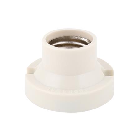 ขั้วหลอดแป้นเกลียวเล็ก SOKAWA E27 ขาว