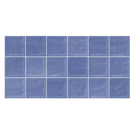 กระเบื้องผนัง 30x60 ซม. TARA กริด น้ำเงิน 0.9 ตร.ม.